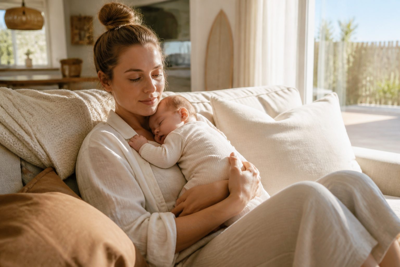 Baby only sleeps on me — why it happens and what helps