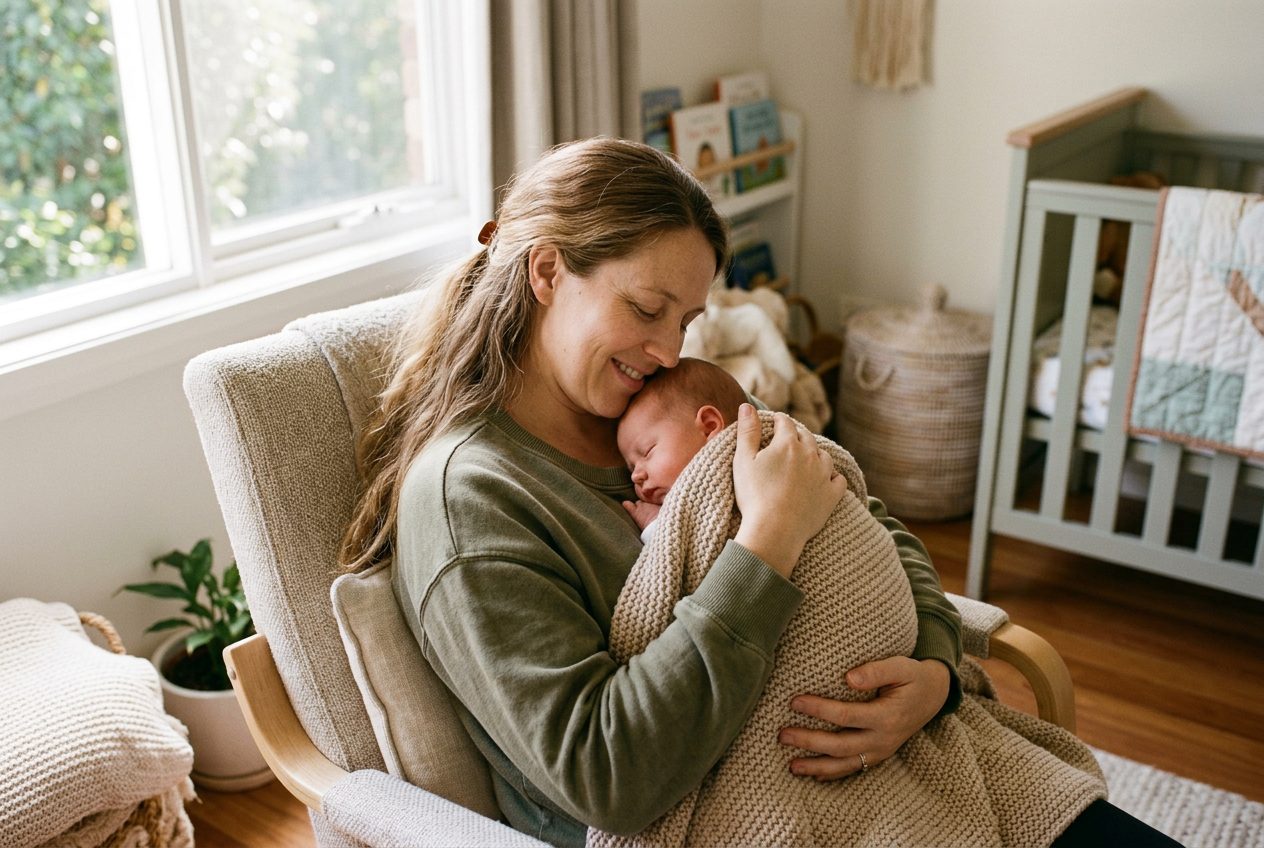 Cluster feeding survival guide for newborn mums