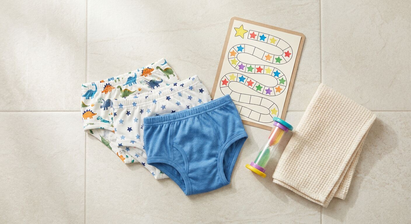 Consistent praise and a calm environment are key to a positive toilet training experience.