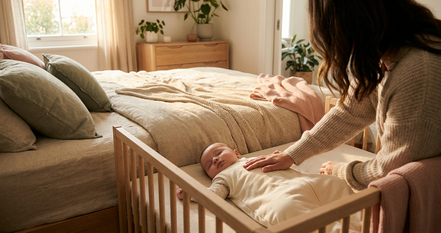 Moving Baby From Bedsharing to Their Own Sleep Space