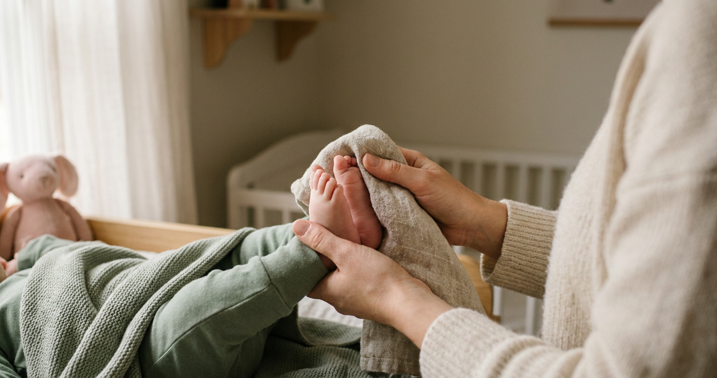 Does Wetting a Baby’s Feet Before Bed Help Them Sleep?